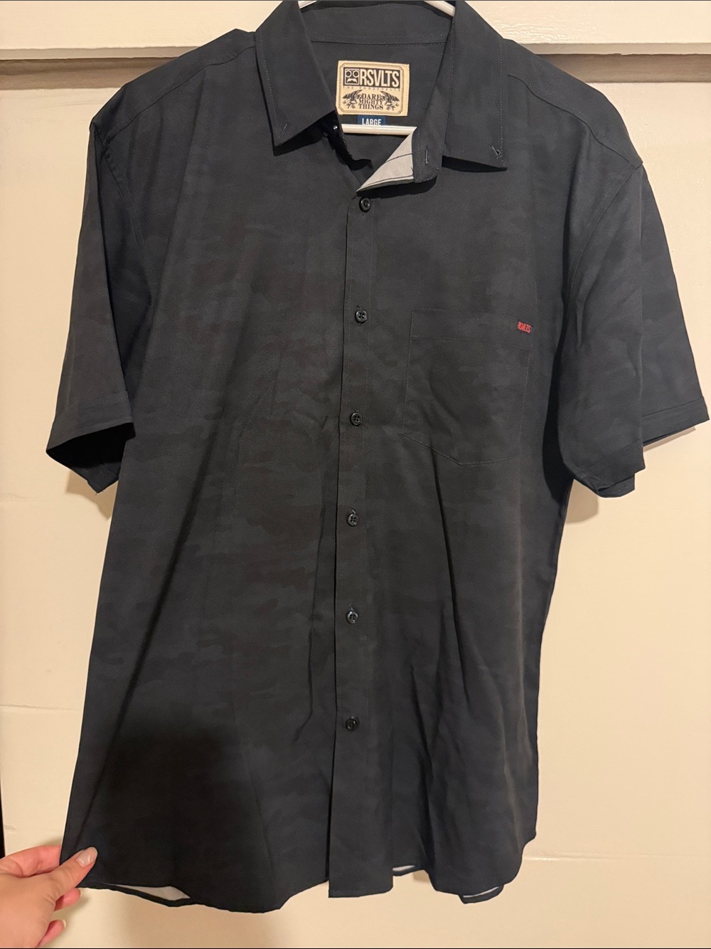 Dare Mighty Things RSVLTS Button-up shirt